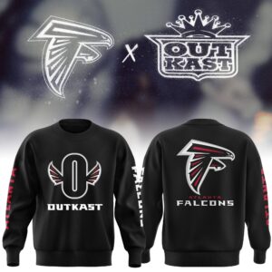 Outkast x Atlanta Falcons Black Pullover Sweatshirt
