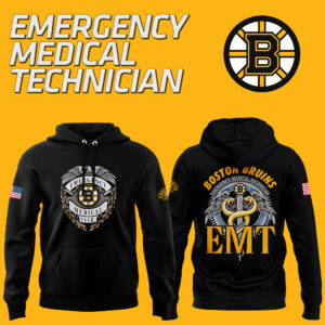 Boston Bruins 2024 Emergency Medical Technician Hoodie