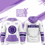 Boston Bruins "Hockey Fights Cancer" Hoodie 2024