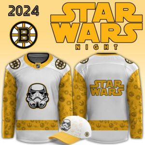 2024 Boston Bruins x Star Wars Night Jersey