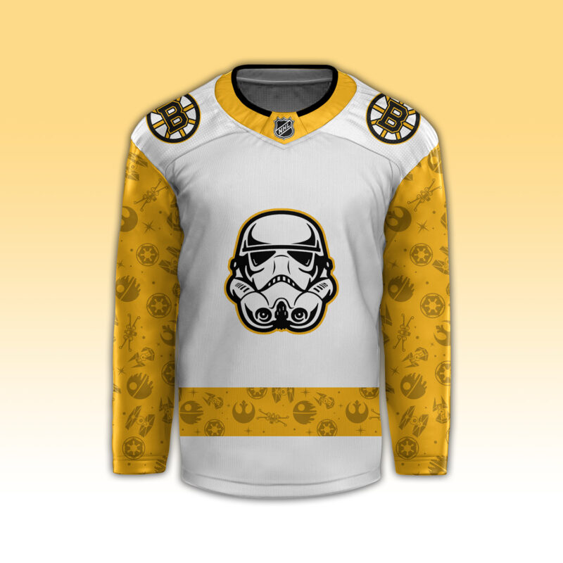 2024 Boston Bruins x Star Wars Night Jersey - Image 3