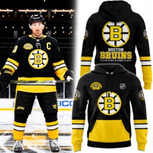 Men's Fanatics 2024 Boston Bruins Centennial Game Special Limited Hoodie