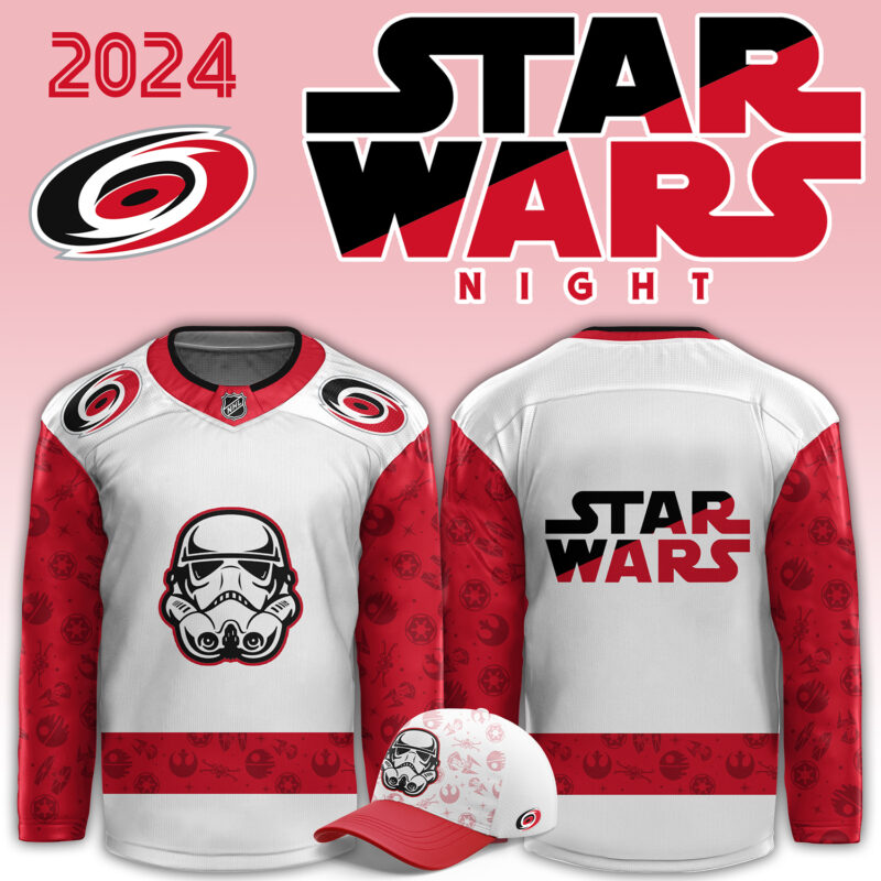 2024 Carolina Hurricanes x Star Wars Night jersey