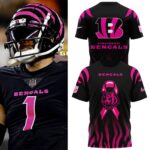 Cincinnati Bengals Breast Cancer Shirt 2024
