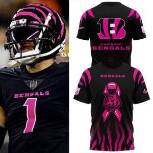 Cincinnati Bengals Breast Cancer Shirt 2024
