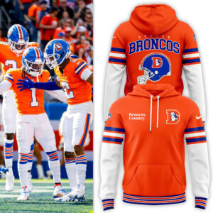 Denver Broncos #Throwbackto77 Hoodie