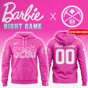Special New Denver Nuggets x Barbie Hoodie 2025