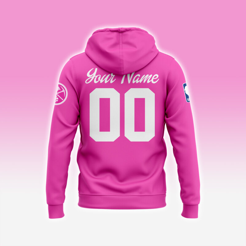 Special New Denver Nuggets x Barbie Hoodie 2025 - Image 3