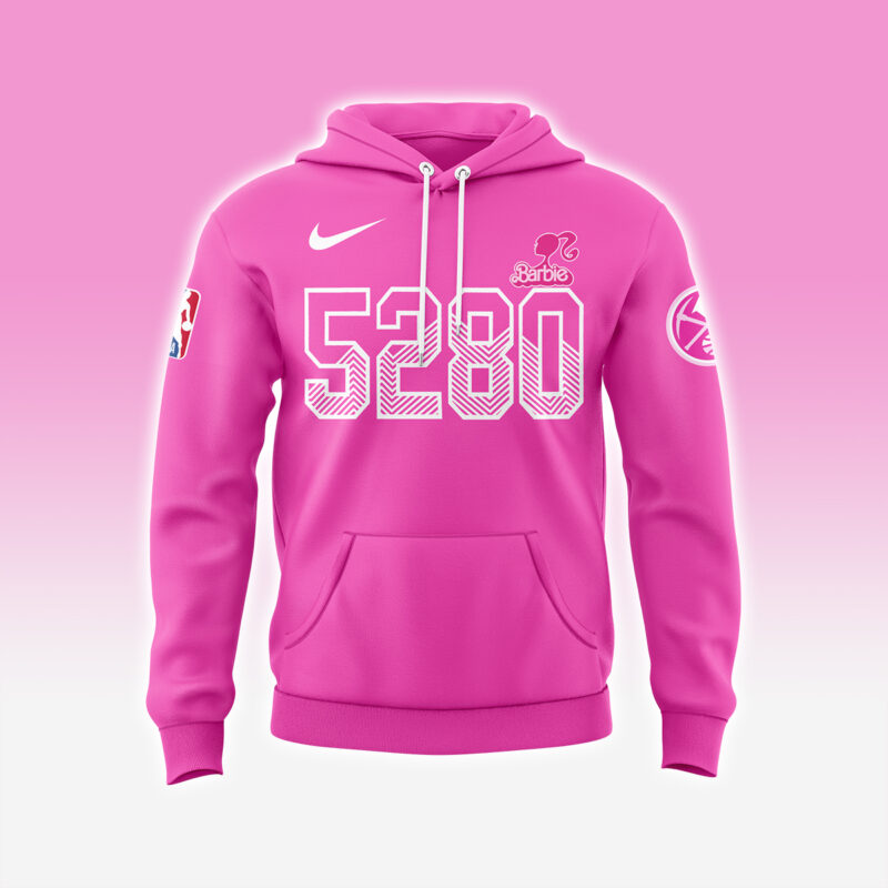 Special New Denver Nuggets x Barbie Hoodie 2025 - Image 2