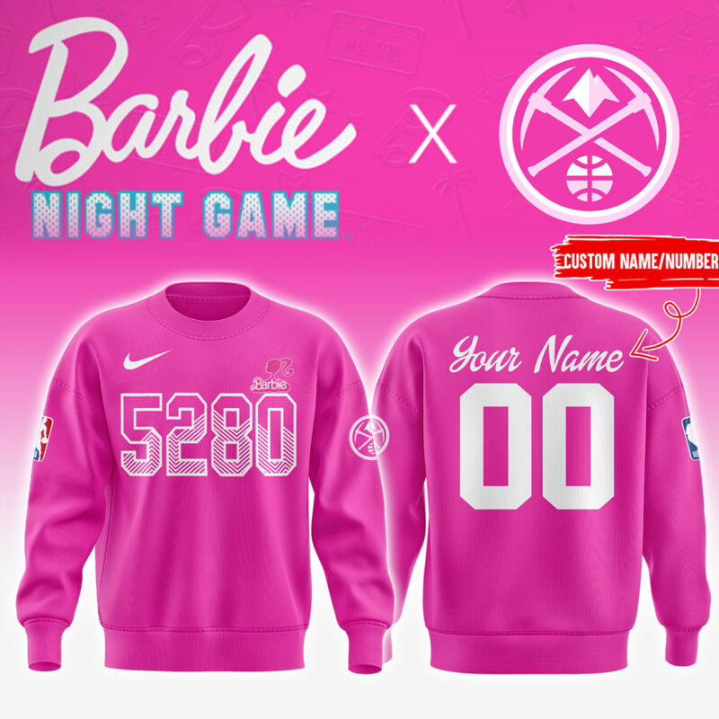 Special New Denver Nuggets x Barbie Sweat 2025