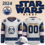 2024 Edmonton Oilers x Star Wars Night Jersey (Custom)