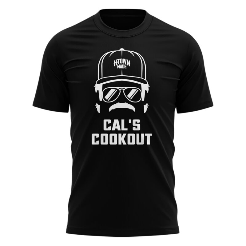 Limited Edition H Town Made Cal's Cookout T shirt - Image 2
