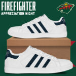 Minnesota Wild x 2024 Firefighter Appreciation Night Premium Limited Stan Smith Shoes