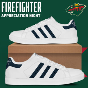 Minnesota Wild x 2024 Firefighter Appreciation Night Premium Limited Stan Smith Shoes