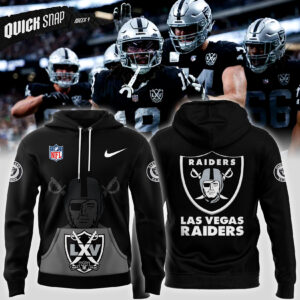Men?s Fanatics Black Las Vegas Raiders Pullover Hoodie