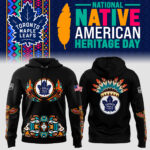 Toronto Maple Leafs x 2024 NHL Native American Heritage Month Premium Limited Hoodie