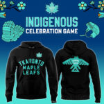Men's Toronto Maple Leafs 2024 Indigenous Heritage Night Premium Limited Pullover Hoodie