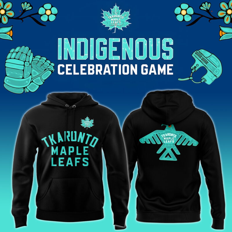 Men's Toronto Maple Leafs 2024 Indigenous Heritage Night Premium Limited Pullover Hoodie