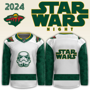 2024 Minnesota Wild x Star Wars Night jersey