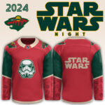 2024 Minnesota Wild x Star Wars Night jersey