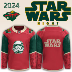 2024 Minnesota Wild x Star Wars Night jersey