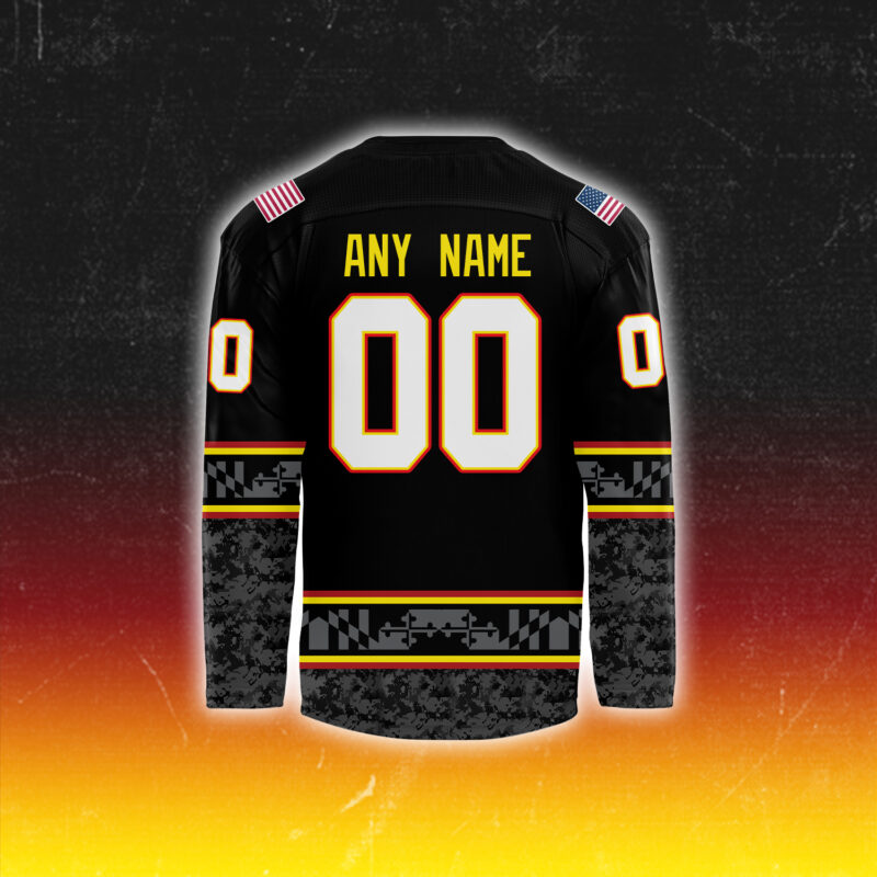 Maryland Black Bears x 2024 Veterans Day & Military Appreciation Jerseys - Image 3