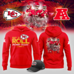 Men's Nike Red Kansas City Chiefs 2024 AFC West Division Champions Locker Room Trophy Collection Premium Pullover Hoodie V4