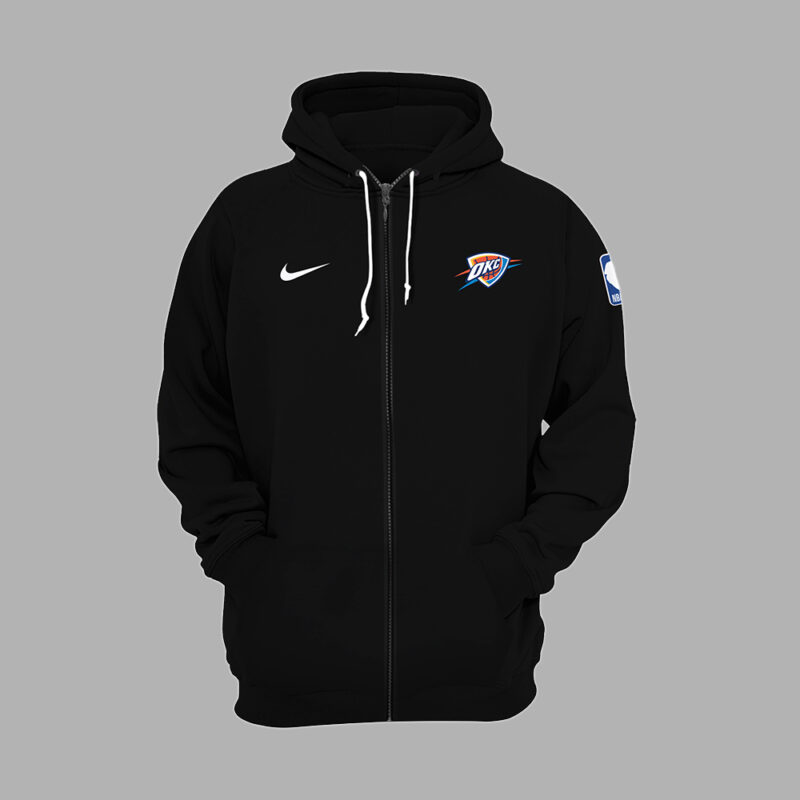 Special new_Black Oklahoma City Thunder T-Shirt - Image 8