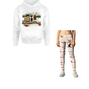 Combo Personalized Family Hoodies and Legging