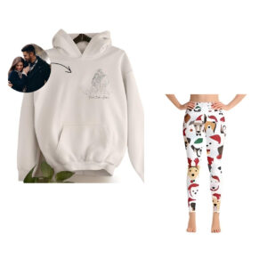 Combo Personalized Custom Hoodies and Legging