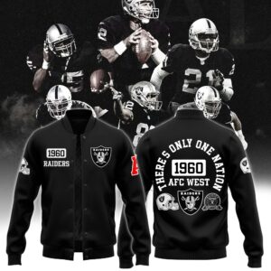 Las Vegas Raiders Bomber Jacket