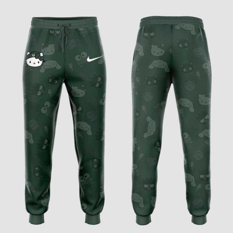 Women’s Nike Milwaukee Bucks x Hello Kitty Night 2024 Premium Limited Pullover Hoodie - Image 2