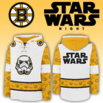 2024 Boston Bruins x Star Wars Night Lace Up Hoodie
