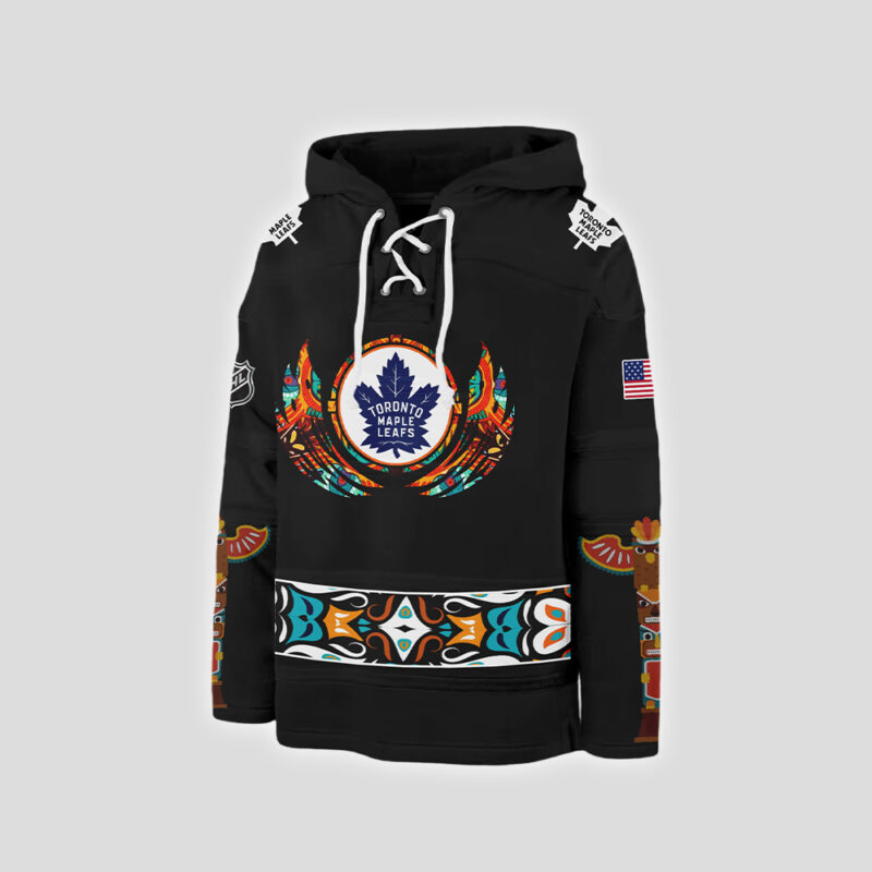 Toronto Maple Leafs x 2024 NHL Native American Heritage Month Premium Limited Jersey - Image 2