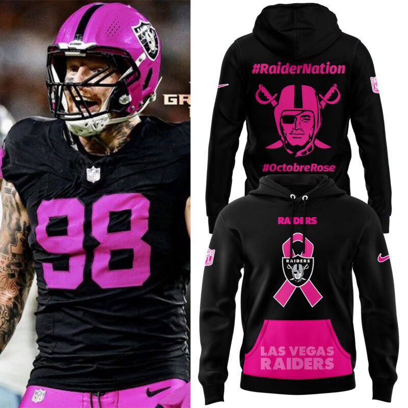 Las Vegas Raiders Breast Cancer Shirt 2024