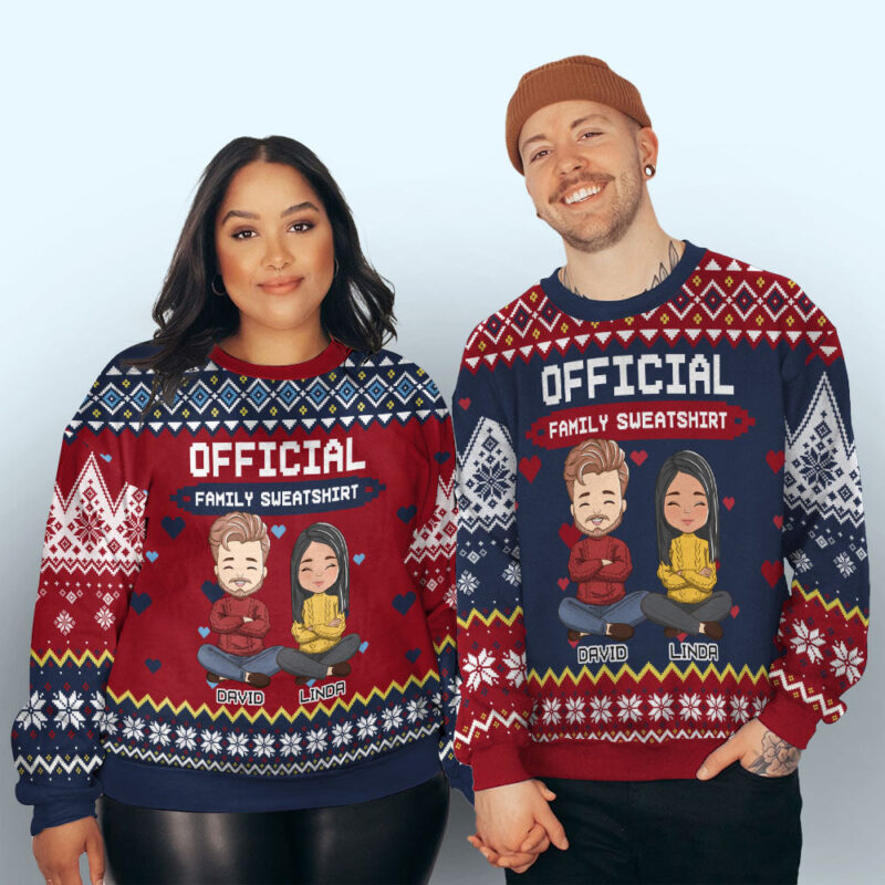 Official Sweater - Personalized Custom All-Over-Print Sweater - Image 5