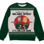 Holiday Spirit - Personalized Custom All-Over-Print Sweater