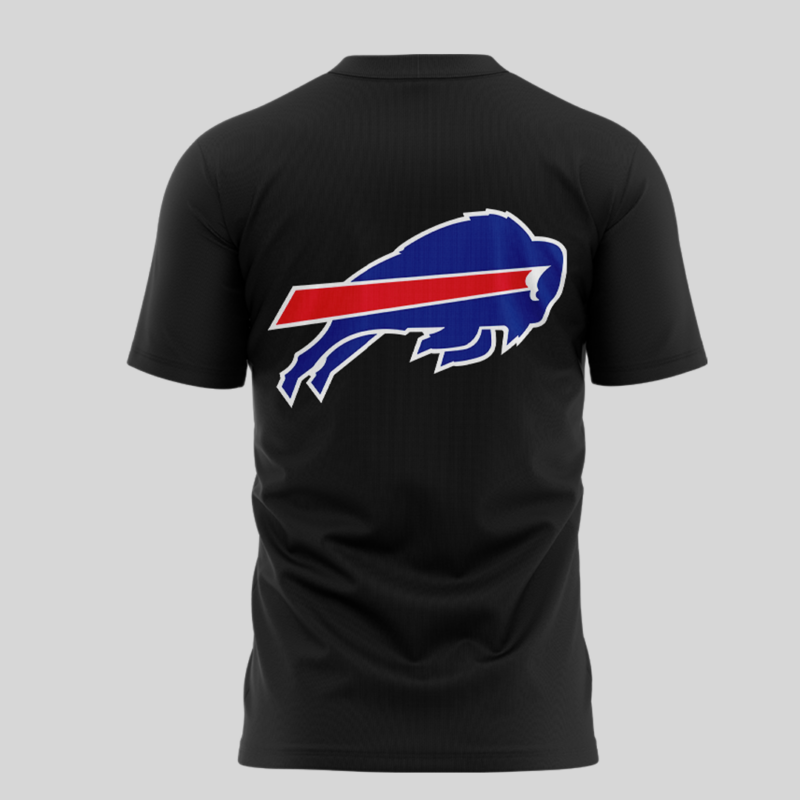 Josh Allen Mustache Ride T Shirt - Image 3