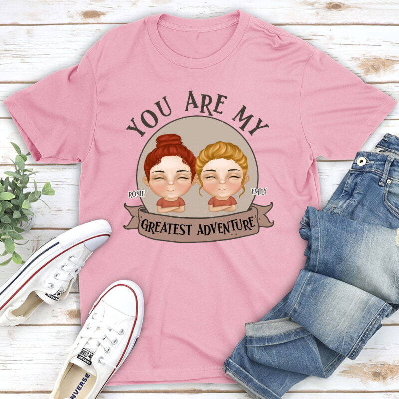 You Are My Adventure - Personalized Custom Classic T-shirt - Image 3
