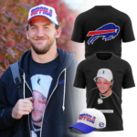 Josh Allen Mustache Ride T Shirt
