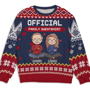 Official Sweater - Personalized Custom All-Over-Print Sweater