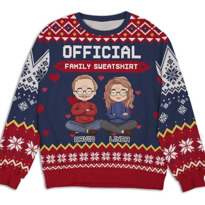 Official Sweater - Personalized Custom All-Over-Print Sweater