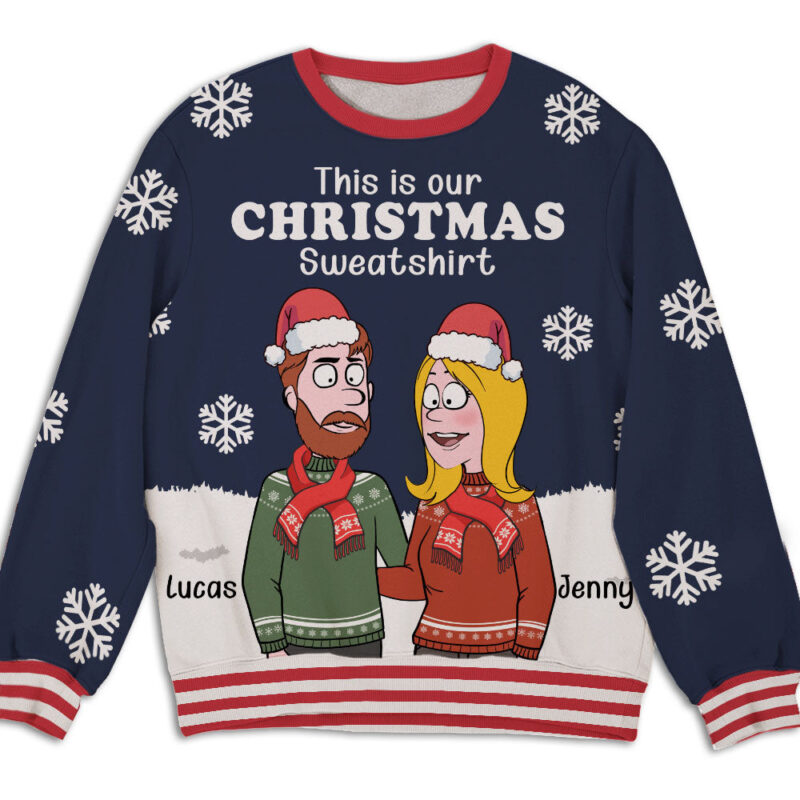 Ugly Christmas Sweater - Personalized Custom All-Over-Print Sweater