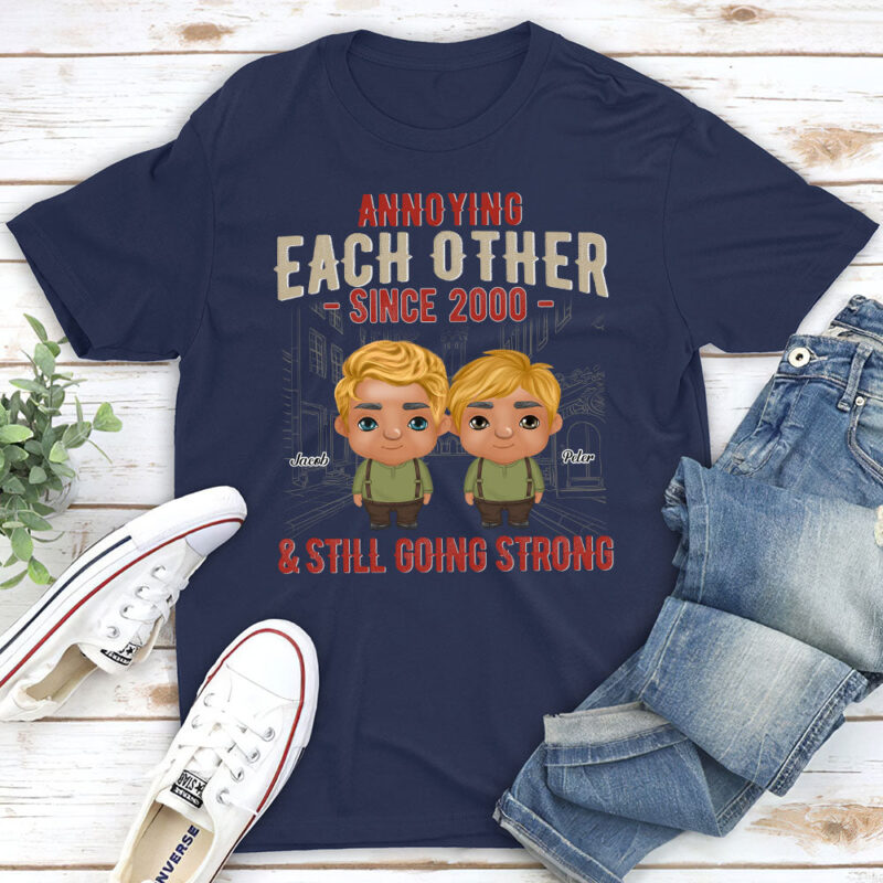 Going Strong Together - Personalized Custom Classic T-shirt - Image 2