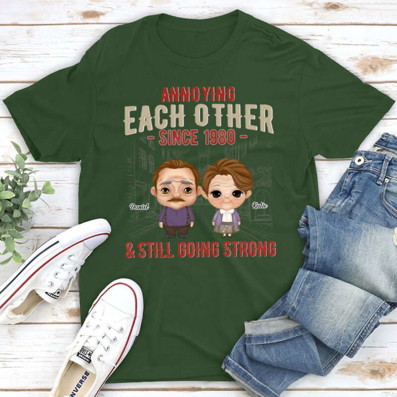 Going Strong Together - Personalized Custom Classic T-shirt - Image 3