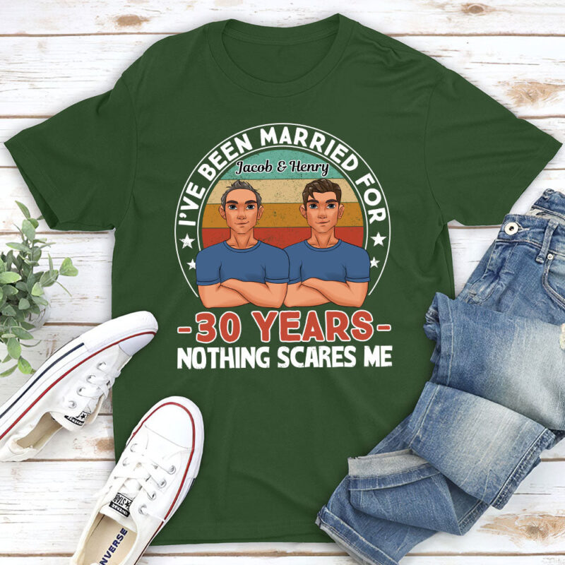 I Have Been Married - Personalized Custom Classic T-shirt - Image 3