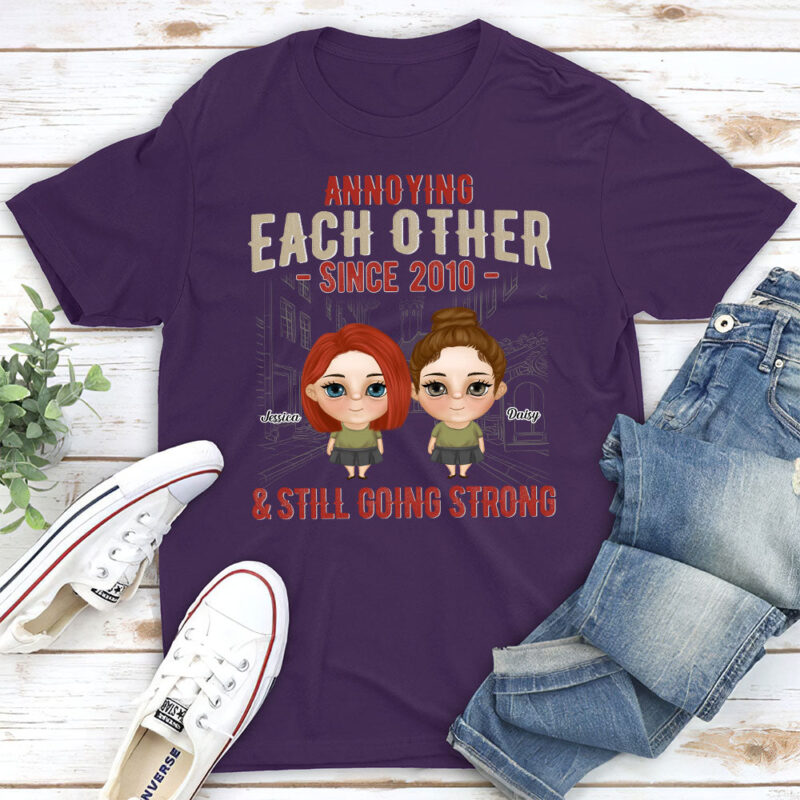 Going Strong Together - Personalized Custom Classic T-shirt - Image 4