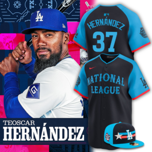 National League Teoscar Hernández Nike Navy 2024 MLB All Star Game Limited Player Jersey