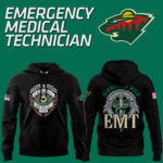 Minnesota Wild 2024  Emergency Medical Technician Hoodie