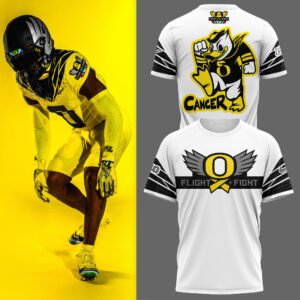 Oregon Ducks “Stomp Out Cancer” Heroes Shirt